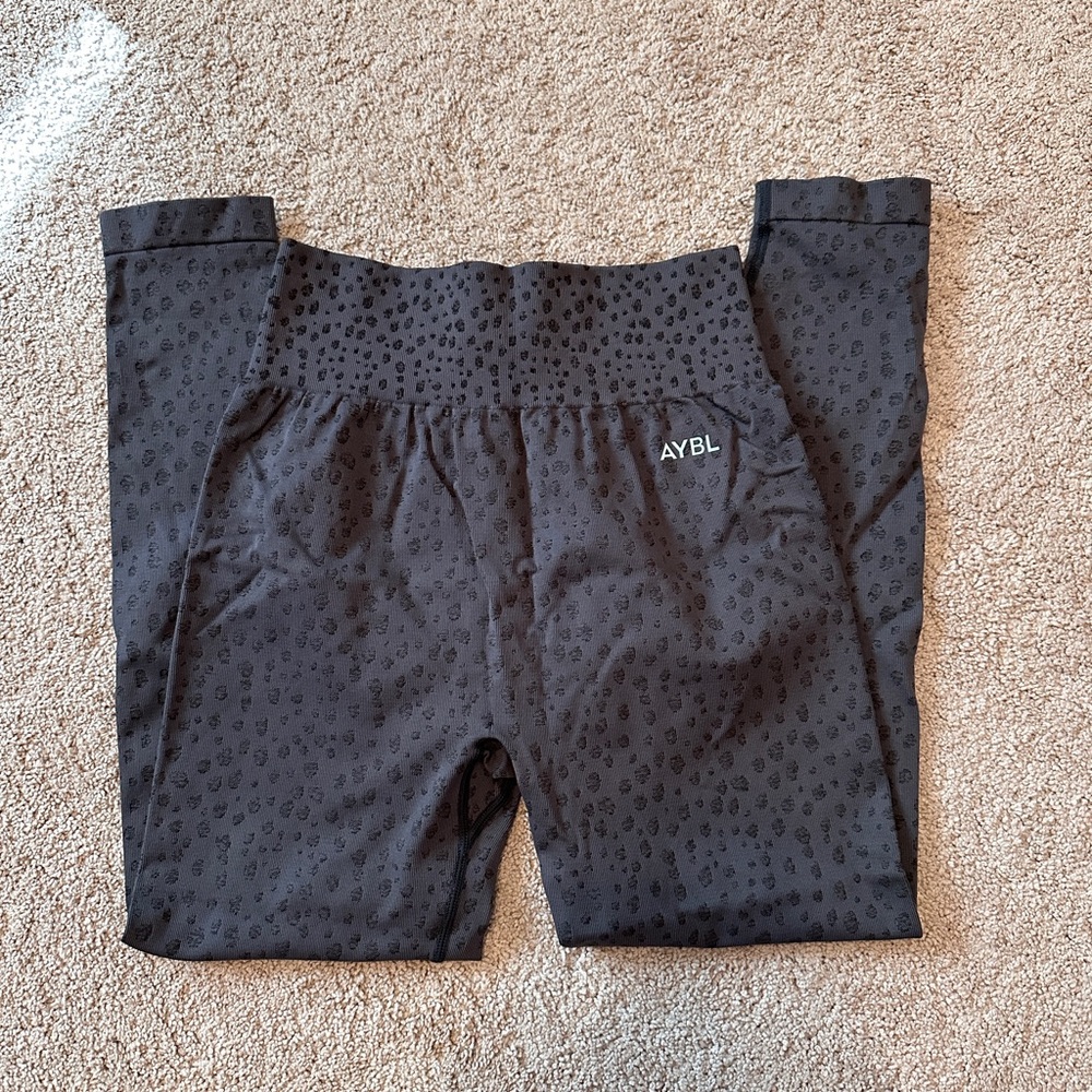 AYBL Evolve Speckle Seamless Leggings - Charcoal